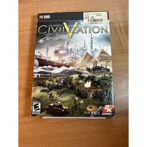 Sid Meier's Civilization V (PC Game DVD-ROM, 2010) Rated E 10+